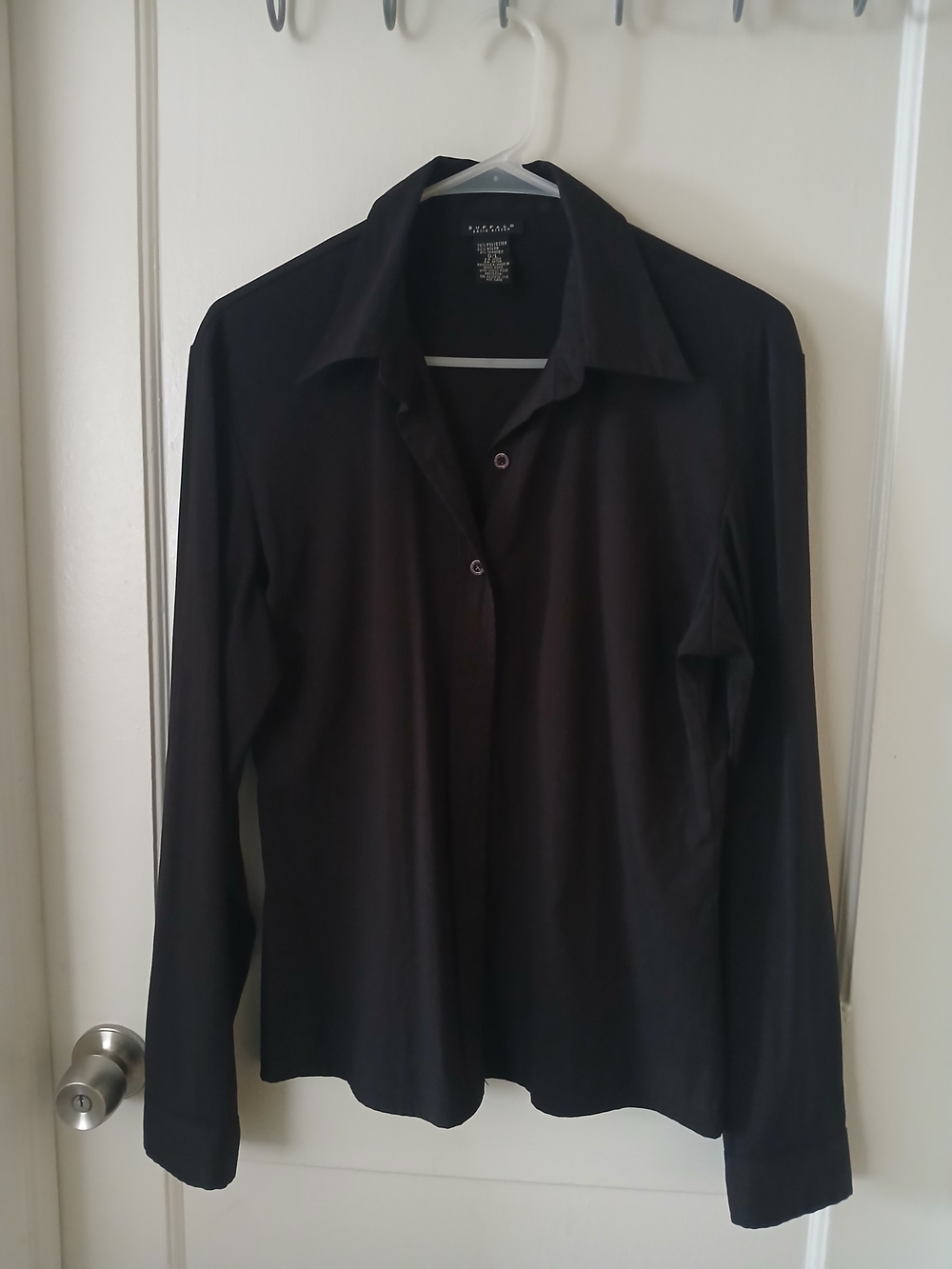 Buffalo David Bitton Women's Black Button-Down Shirt